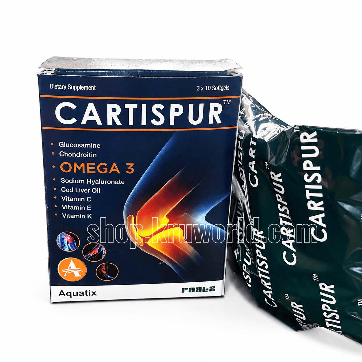 Cartispur Omega 3- Premium Joint, Cartilage, and Mobility Support Supplement
