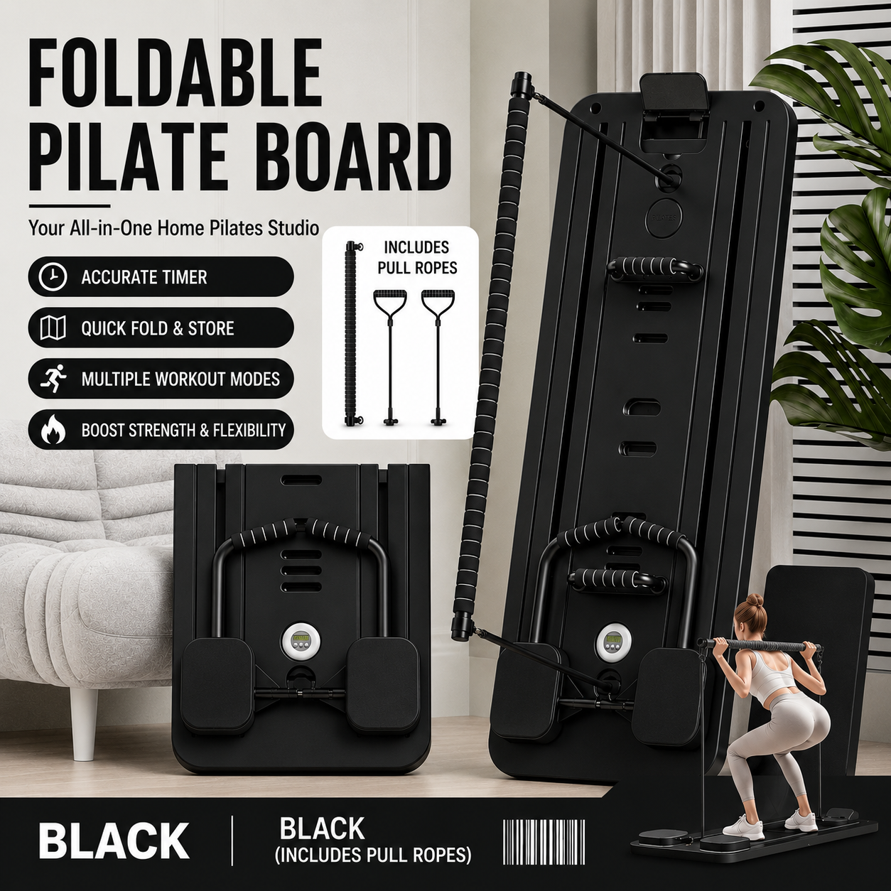 Kruworld™ Foldable Pilate Board