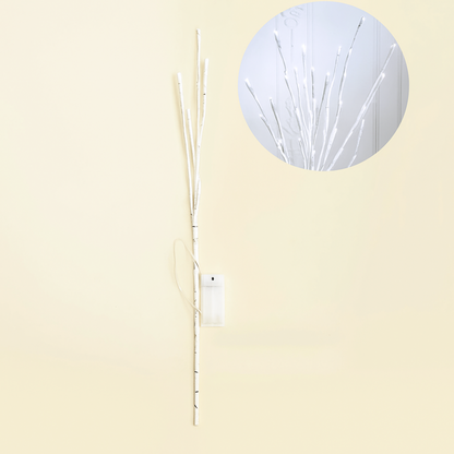 White Birch LED Branch Light-battery operated decoratve twig lamp or home decor