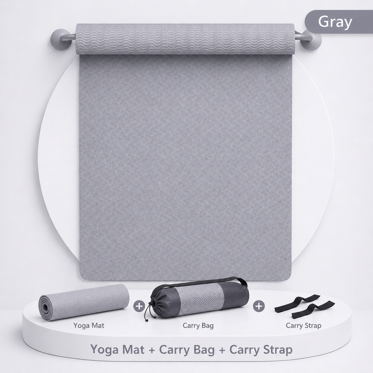 Kruworld™ Anti-Slip Yoga & Exercise Mat