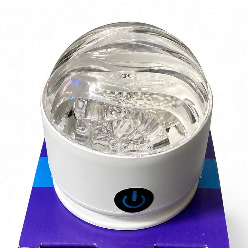 luminous_ocean LED starry projection light on its packaging with a white background