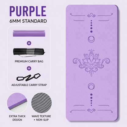 Kruworld™ Anti-Slip Yoga & Exercise Mat